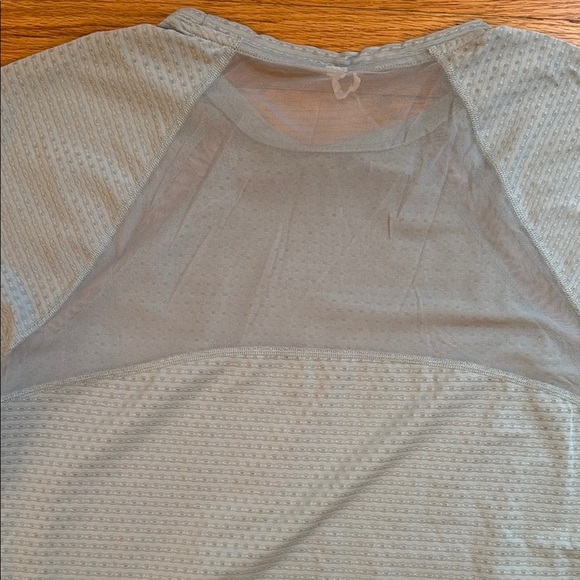 Ideology Women XL Green Mesh Workout Gym Shirt Short Sleeve - Picture 4 of 4